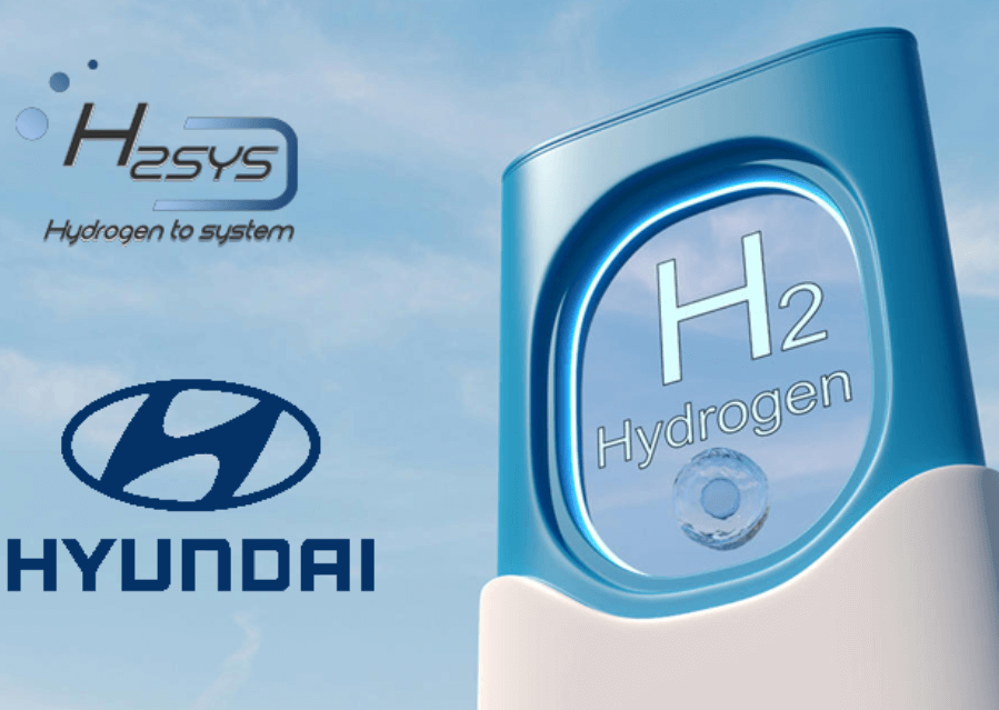 H2SYS扩大与现代汽车的合作，推进氢能发电