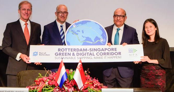 新加坡与鹿特丹签署谅解备忘录，建立“世界上最长”的绿色航运走廊